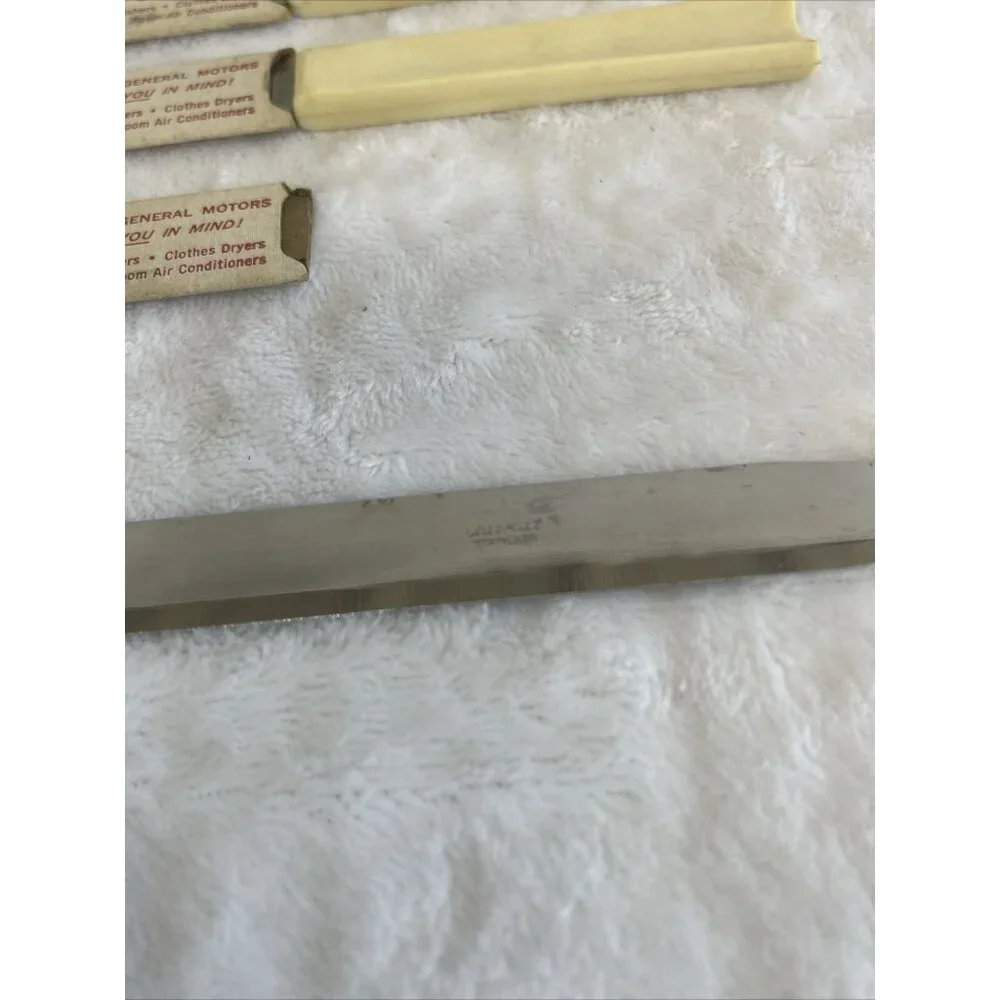 Quikut Spatula Paring Knife Stainless Steel MADE IN USA Dishwasher Safe Set Of 5
